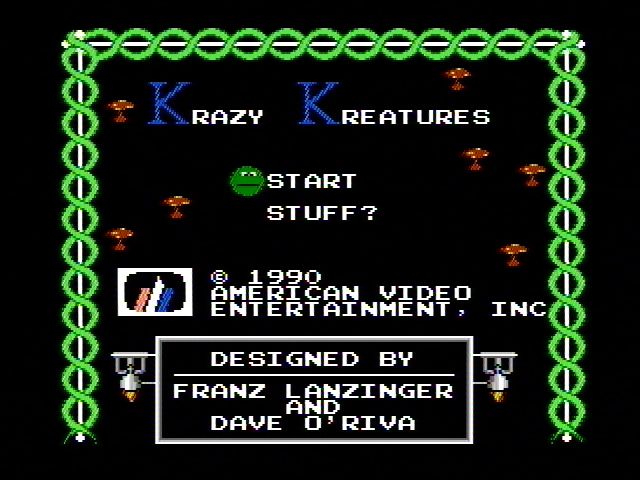 Krazy Kreatures screenshot 3 for NES